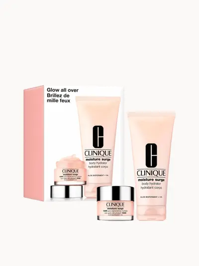 Clinique Moisture Surge Glow Hydration Skincare Gift Set