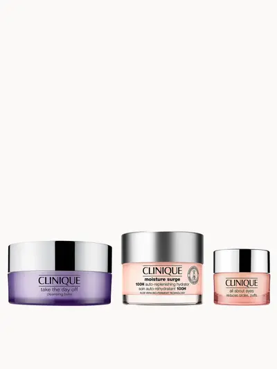 Clinique Skincare Bestsellers Bundle Clinique — textura e acabamento