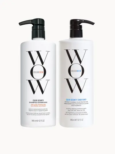 Color Wow Colour Security Shampoo and Conditioner Fine to Normal 946ml Color Wow — embalagem e produto