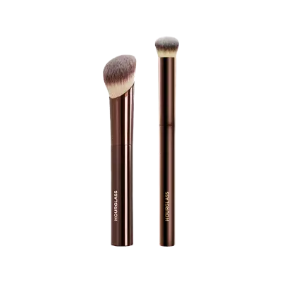 Complexion Brush Set Hourglass — textura e acabamento