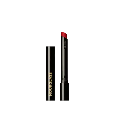 Confession Lipstick Red 0 Hourglass — textura e acabamento