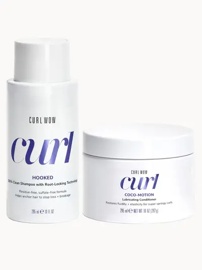 Curl Wow Shampoo and Conditioner Duo Color Wow — textura e acabamento