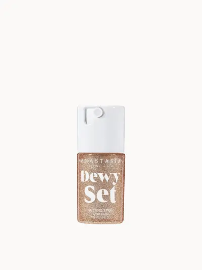 Dewy Set Setting Spray Anastasia Beverly Hills — embalagem e produto