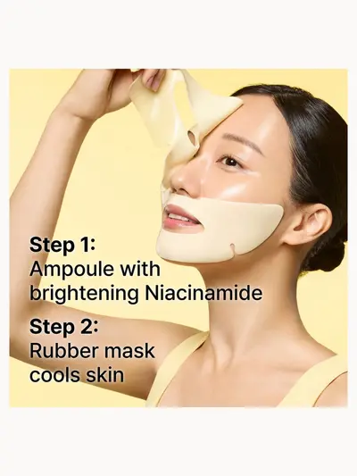 Dr.Jart+ Cryo Rubber Brightening Hydrogel Mask with Niacinamide (2 Pack) Dr.Jart+ — detalhe 4