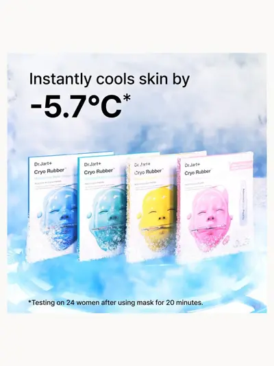 Dr.Jart+ Cryo Rubber™ Firming Hydrogel Mask with Adenosine Dr.Jart+ — detalhe 7