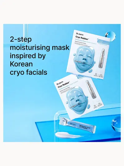 Dr.Jart+ Cryo Rubber Moisturizing Hydrogel Face Mask with Hyaluronic Acid (2 Pack) Dr.Jart+ — detalhe 6