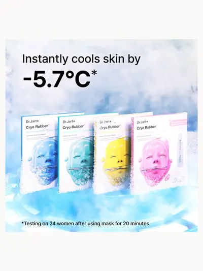 Dr.Jart+ Cryo Rubber Moisturizing Hydrogel Face Mask with Hyaluronic Acid (2 Pack) Dr.Jart+ — detalhe 7