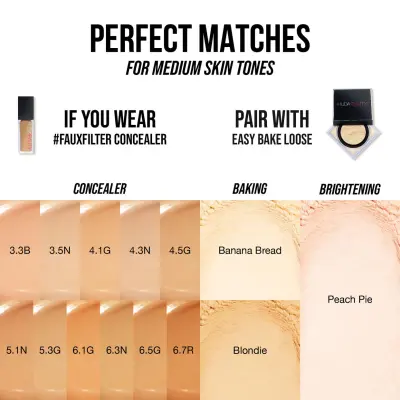 Easy Bake Fragrance Free Loose Baking and Setting Powder Huda Beauty — detalhe 6