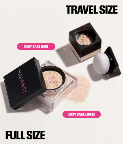 Easy Bake Loose Baking & Setting Powder Huda Beauty — detalhe 3