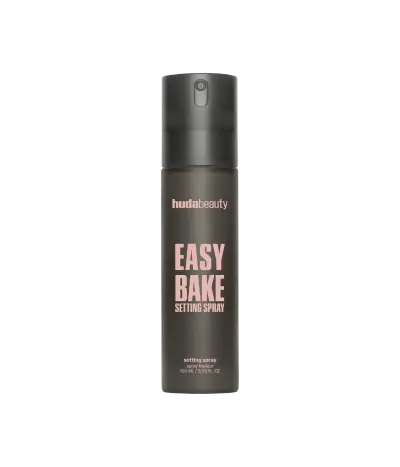 Easy Bake Setting Spray with 16-Hour Wear Huda Beauty — textura e acabamento