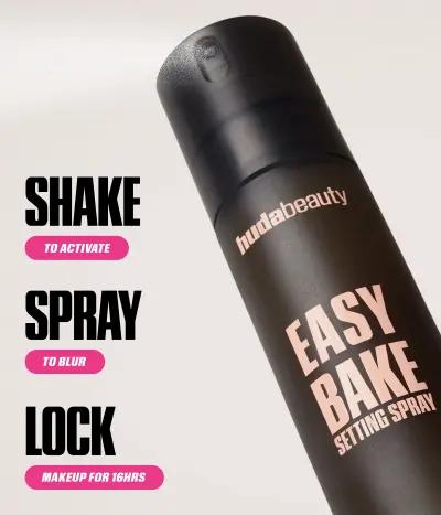 Easy Bake Setting Spray with 16-Hour Wear Huda Beauty — detalhe 7