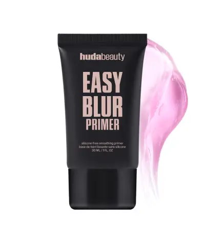 Easy Blur Primer Huda Beauty — textura e acabamento