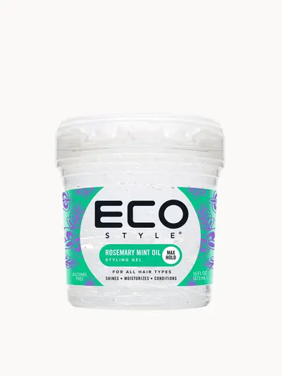 Eco Style Rosemary Mint Styling Gel 473ml — embalagem e produto