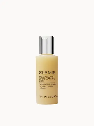 Elemis Pro-Collagen Body Cleansing Balm — textura e acabamento