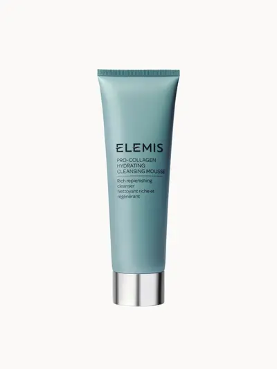 Elemis Pro-Collagen Hydrating Cleansing Mousse Elemis — textura e acabamento