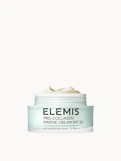 Elemis Pro-Collagen Marine Cream SPF 30 Elemis — embalagem e produto
