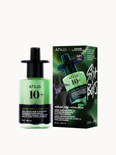 Exclusive Anua KPop Demon Hunters Azelaic Acid 10 Hyaluron Redness Soothing Serum 50ml Anua — textura e acabamento