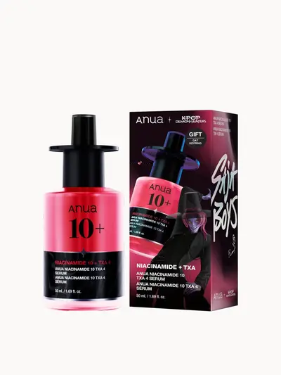 Exclusive Anua KPop Demon Hunters Niacinamide 10 TXA 4 Serum 50ml Anua — textura e acabamento
