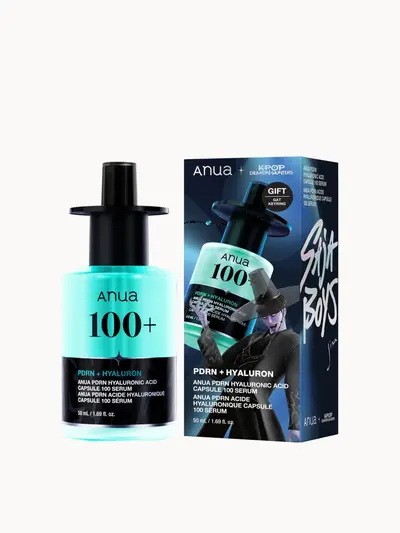 Exclusive Anua KPop Demon Hunters PDRN Hyaluronic Acid Capsule 100 Serum 50ml Anua — textura e acabamento