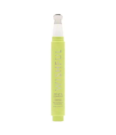 Eye Lift & Contour 1% Bakuchiol & Peptide Serum Huda Beauty — embalagem e produto