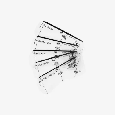 Eyebrow Stencils Anastasia Beverly Hills — embalagem e produto