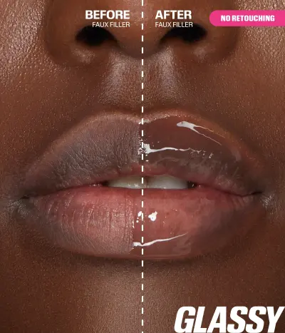 FAUX FILLER Extra Shine Lip Gloss Huda Beauty — detalhe 3