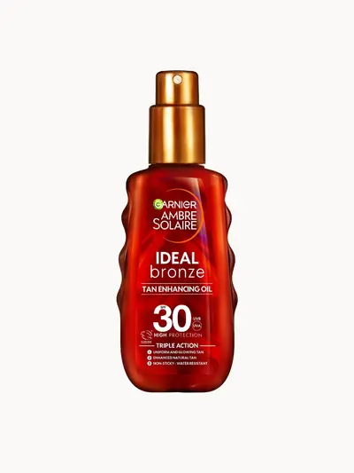 Garnier Ambre Solaire Ideal Bronze Protective Oil SPF20 Sun Cream Spray 150ml Garnier — detalhe 3