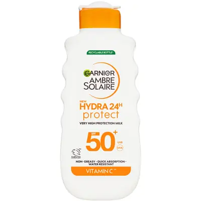 Garnier Ambre Solaire SPF 50+ Hydra 24 Hour Hydrating Sun Cream Lotion With Vitamin C,175ml — detalhe 19
