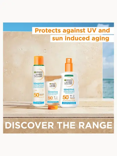 Garnier Ambre Solaire SPF 50+ Sensitive Advanced Sun Protection Cream 175ml Garnier — detalhe 9