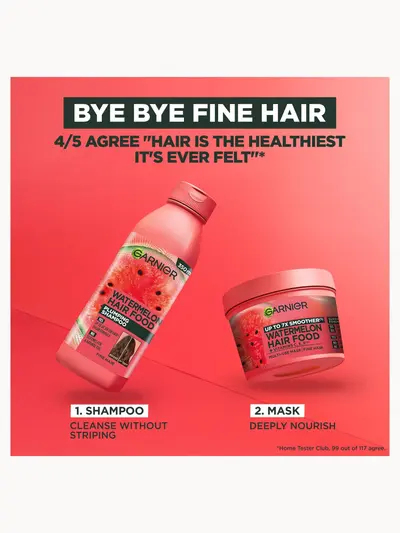 Garnier Hair Food Multi-Use Mask, Hydrating Aloe Vera, Quenching for Dehydrated Hair 400ml Garnier — detalhe 6