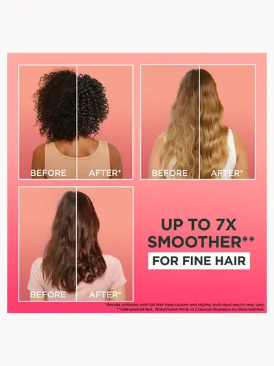 Garnier Hair Food Multi-Use Mask, Smoothing Coconut, Up to 48H Anti- Frizz 400ml Garnier — detalhe 4