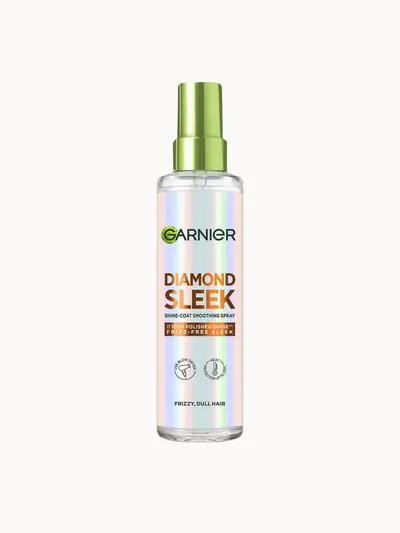 Garnier Keratin Sleek Diamond Spray 150ml Garnier — embalagem e produto