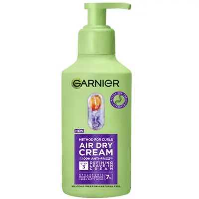Garnier Method for Curls Air Dry Cream 260ml Garnier — embalagem e produto