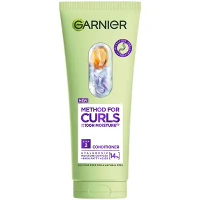 Garnier Method for Curls Conditioner 200ml Garnier — embalagem e produto