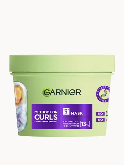 Garnier Method For Curls Mask, up to 1 week of moisture 370ml Garnier — detalhe 3