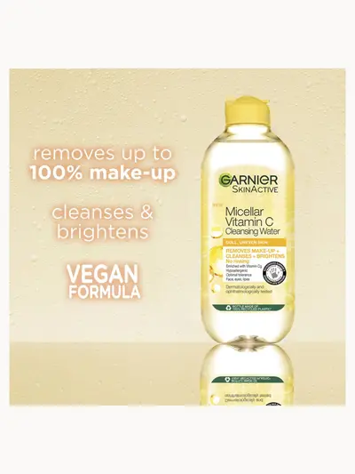 Garnier Micellar Water, Gentle Face Cleanser & Makeup Remover for Sensitive Skin, 700ml Garnier — detalhe 4