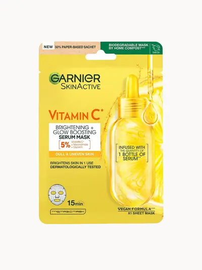 Garnier Moisture Bomb Pomegranate and Hyaluronic Acid Face Sheet Mask Trio Garnier — detalhe 9