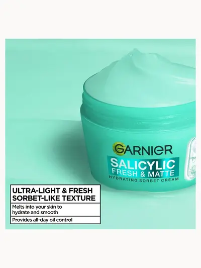 Garnier Salycilic Fresh & Pure Sorbet Cream 85ml Garnier — detalhe 3