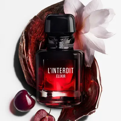 Givenchy L’Interdit Elixir Eau de Parfum Givenchy — textura e acabamento