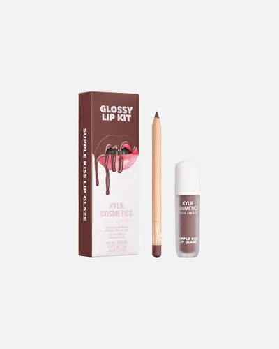 Glossy Lip Kit Kylie Cosmetics — textura e acabamento