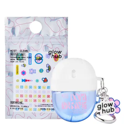 Glow Hub Cleansing Hand Mist 35ml (Various Scents) Glow Hub — embalagem e produto