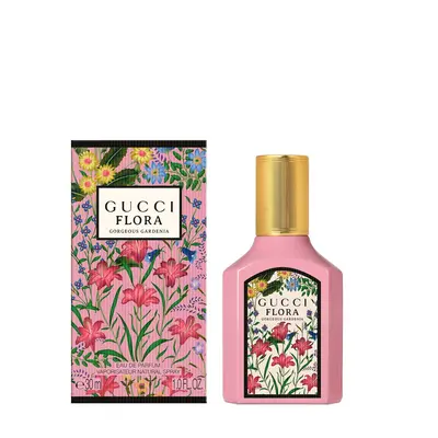 Gucci Flora by Gucci Gorgeous Gardenia Eau de Parfum Gucci — textura e acabamento