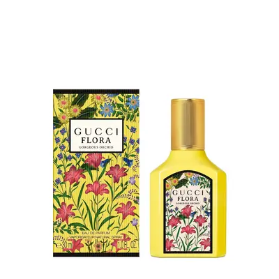 Gucci Flora by Gucci Gorgeous Orchid Eau de Parfum Gucci — textura e acabamento