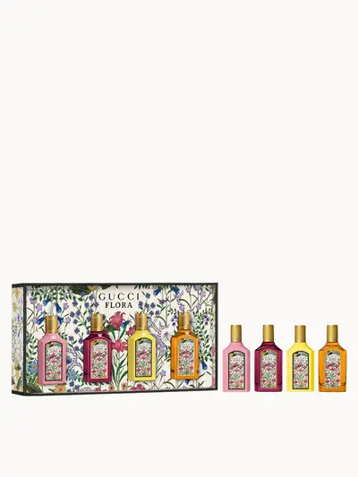 Gucci Flora Eau de Parfum for Women Mini Gift Set — embalagem e produto