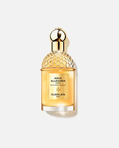 Guerlain Aqua Allegoria Forte Mandarine Basilic Eau de Parfum — embalagem e produto