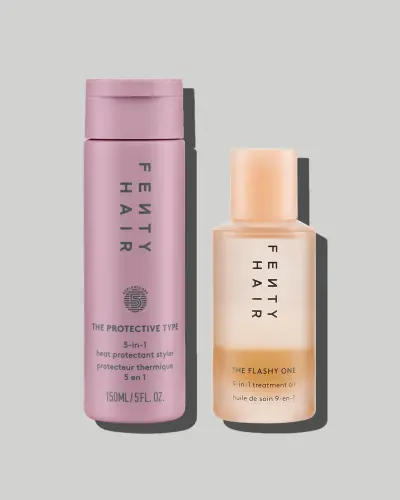 Heat Stylers Bundle: The Protective Type Heat Protectant Styling Cream + The Flashy One Hair Treatment Oil — detalhe 6