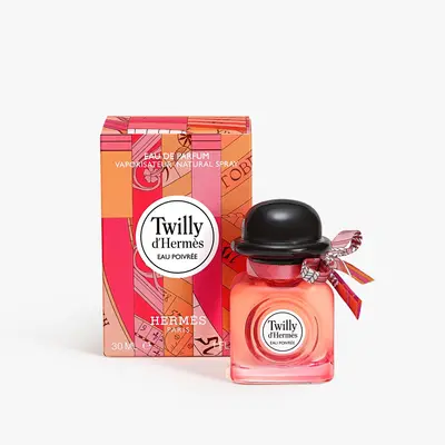HERMÈS Twilly d’Hermès Eau Poivrée Eau de Parfum Hermès — textura e acabamento