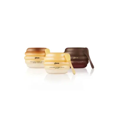 Honey Glaze Lip Mask Trio Gisou — textura e acabamento