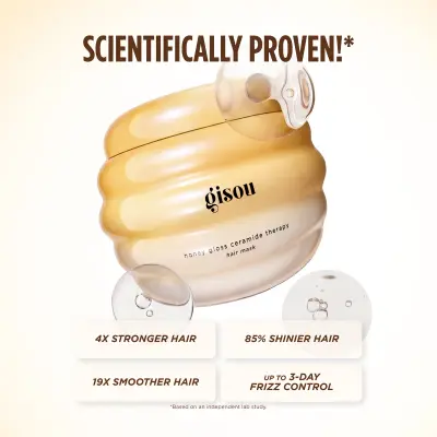 Honey Gloss Ceramide Therapy Hair Mask Gisou — detalhe 4