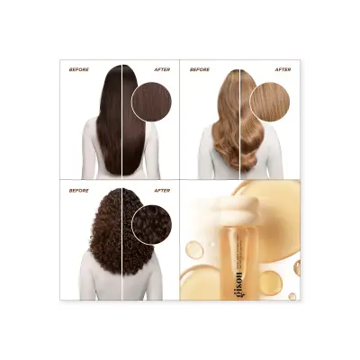 Honey Gloss Collagen Drops Hair Oil Gisou — detalhe 5